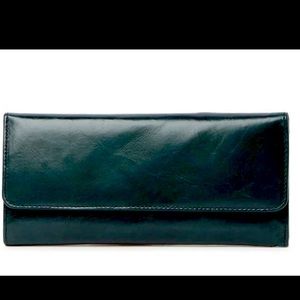 Hobo international Sadie wallet green new